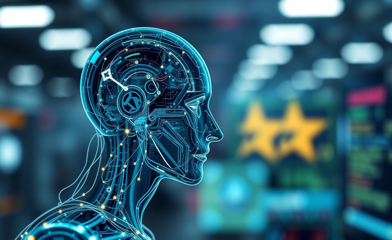 Gráficos simbolizando Machine Learning